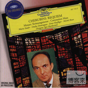 凱魯畢尼:安魂曲第2號、莫札特:加冕彌撒 Cherubini: Requiem & Mozart: Coronation Mass / Igor Markevitch & Czech Philharmonic Orchestra