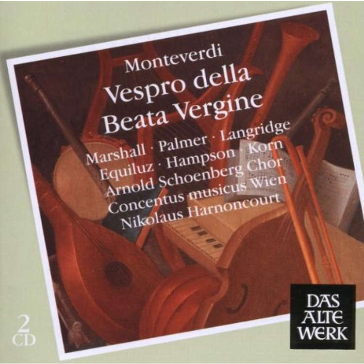 Verdi: Vespro della Beata Vergine / Nikolaus Harnoncourt (2CD)