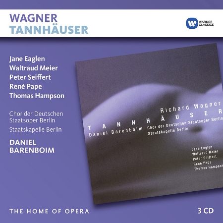 Wagner: Tannhauser / Pape, Seiffert, Hampson, Eaglen, Meier / Barenboim (3CD)