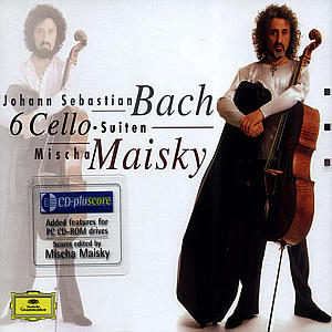 巴赫：無伴奏大提琴組曲 / 麥斯基 J.S. Bach: 6 Suites for Solo Violoncello (CD-pluscore) / Mischa Maisky