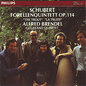 舒伯特：鋼琴五重奏《鱒魚》/ 布蘭德爾 (鋼琴) / 克里夫蘭弦樂四重奏 Schubert : Piano Quintet 