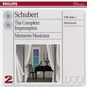 舒伯特 : 即興曲全集 ; 樂興之時 / 布蘭德爾 (鋼琴) Schubert: Complete Impromptus ; Moments Musicaux / Brendel