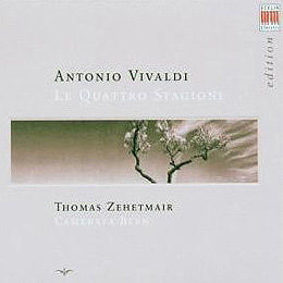 韋瓦第：小提琴協奏曲《四季》、兩首協奏曲RV 253、RV 583 / 徹赫邁爾(指揮)伯恩合奏團 Vivaldi : Four Seasons