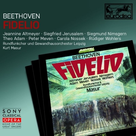 《Sony Classical Opera》Beethoven: Fidelio, Op. 72  / Kurt Masur (2CD)
