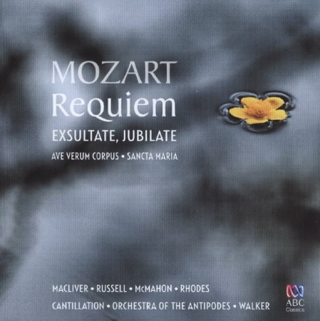 Mozart: Requiem / Antony Walker, Teddy Tahu Rhodes