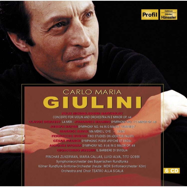 Carlo Maria Giulini: Anniversary Edition / Carlo Maria Giulini (6CD)