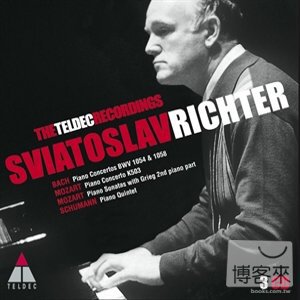 李希特鋼琴作品 Teldec 錄音集 (3CD) Teldec Recordings - Richter Plays Schubert , Schumann, Bach/ Sviatoslav Richter (3CD)