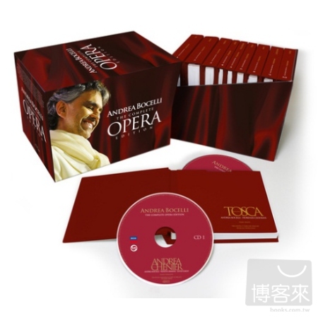 Andrea Bocelli / The Completely Opera Edition (Limited Edition) (18CD)