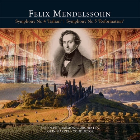 Mendelssohn: Symphonies No.4 "Italian" and No.5 "Reformation" / Lorin Maazel (Conductor), Berliner Philharmoniker (180g LP)