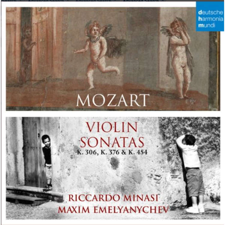 Mozart: Violin Sonatas / Riccardo Minasi