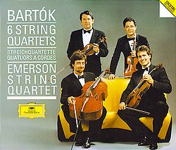 巴爾托克：六首弦樂四重奏 / 艾默森弦樂四重奏 Bartok : 6 String Quartets / Emerson String Quarter