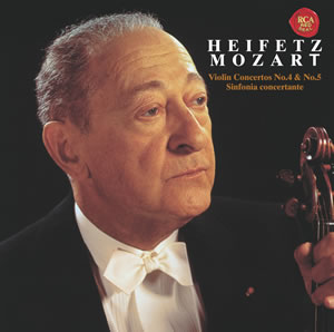 莫札特：第4號小提琴協奏曲＆第5號小提琴協奏曲 / 海飛茲(小提琴) Mozart: Violin Concertos Nos.4 & 5 / Heifetz