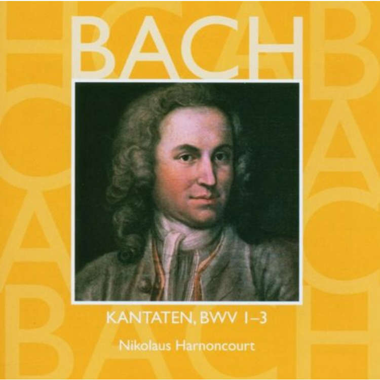 Bach: Sacred Cantatas Vol. 1 BWV Nos. 1 - 3 / Harnoncourt