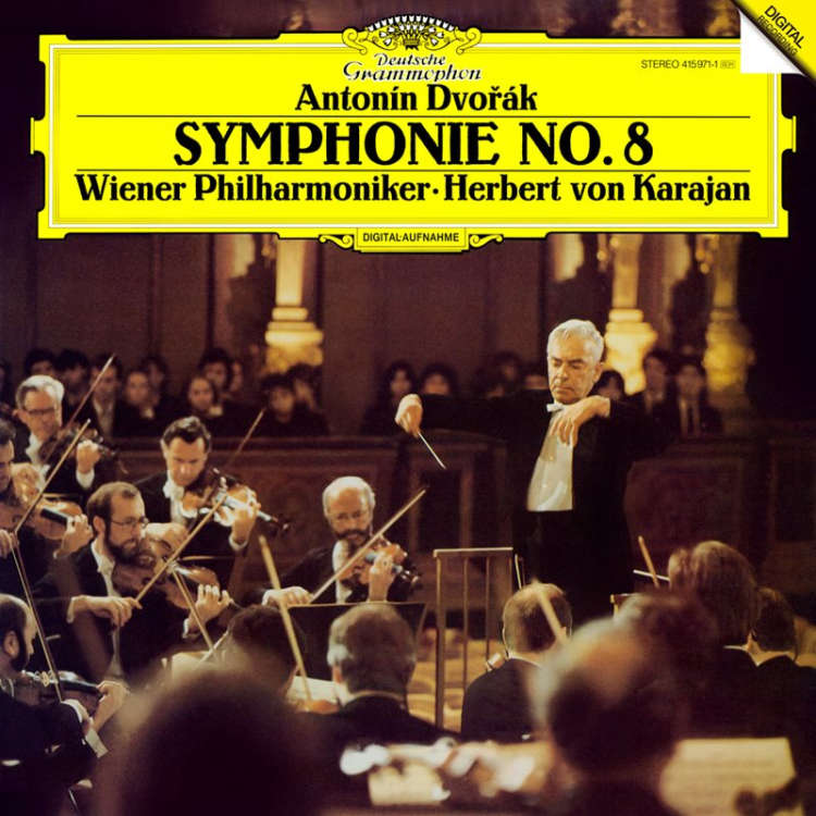 Dvorak：Symphony No.8 / Herbert von Karajan (Conductor), Wiener Philharmoniker (180g LP)