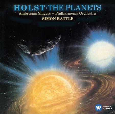 Holst: The Planets, Op.32 / Simon Rattle / Philharmonia Orchestra / Ambrosian Singers