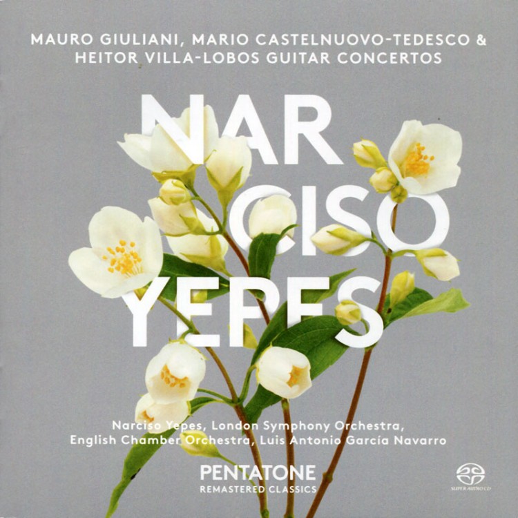 Giuliani, Castelnuovo-Tedesco, Villa-Lobos : Guitar Concertos (SACD)
