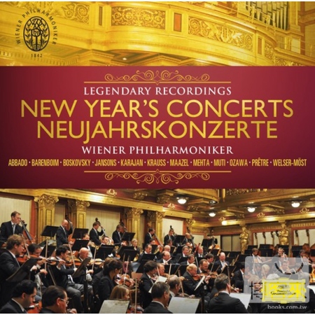 New Year’s Concerts / Legendary Recordings / Wiener Philharmoniker (CD+DVD)