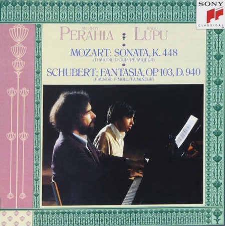 Murray Perahia&Radu Lupu/Mozart: Sonata in D Major for Two Pianos, K. 448; Schubert: Fantasia in F minor for Piano, Four Hands