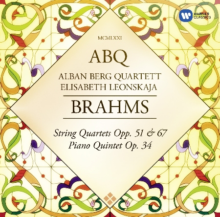 Brahms: String Quartets op. 51 & 67 & Piano Quintet / Leonskaja, Alban Berg Quartett (2CD)