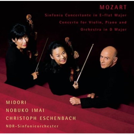 Midori/Mozart: Sinfonia Concertante in E-flat for Violin, Viola and Orchestra; Concerto in D for Violin, Piano and Orchestra