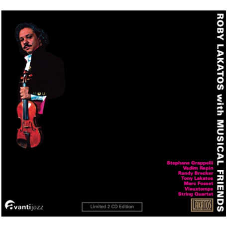 Roby Lakatos with Musical Friends / Roby Lakatos, Stephane Grappelli, Vadim Repin, Randy Brecker, Marc Fosset (2CD)