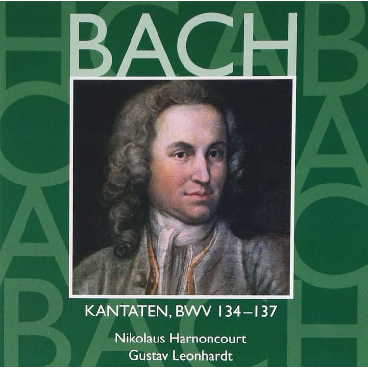 Bach: Sacred Cantatas Vol. 42 BWV Nos. 134 - 137 / Harnoncourt , Leonhardt