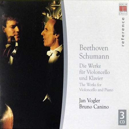 Jan Vogler plays Beethoven & Shumann: Works for Cello & Piano (3CD)