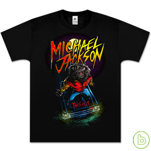 Michael Jackson / Werewolf - Black - T-Shirt (M) 