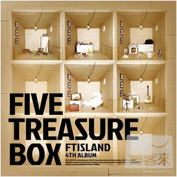 FTISLAND / FIVE TREASURE BOX台灣獨占初回限定盤 (CD+典藏迷你海報組) 