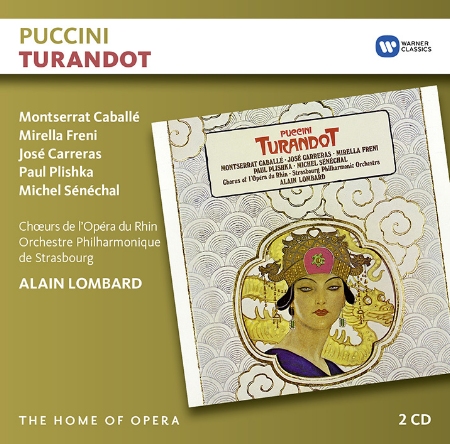 Home Of Opera: Puccini - Turandot / Caballe, Freni, Carreras / Lombard & Strasbourg (2CD)