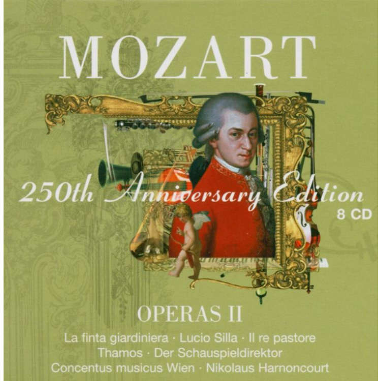 Mozart: Operas Vol.2 (La Finta Giardiniera, Lucio Silla,…) / Nikolaus Harnoncourt (8CD)