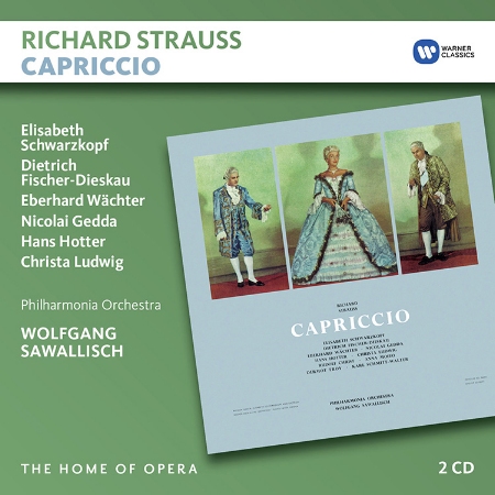 R. Strauss: Capriccio / Schwarzkopf, Fischer-Dieskau, Wachter, Gedda, Hotter, Ludwig / Sawallisch (2CD)