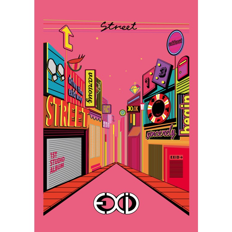 EXID / 首張正規專輯STREET台灣獨家盤