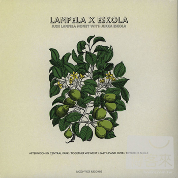 藍巴拉+艾斯克拉 / 雙人競演 (LP黑膠唱片) Jussi Lampela Nonet & Jukka Eskola / Lampela X Eskola LP