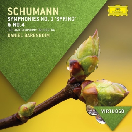 Virtuoso 82 / Schumann : Symphonies No.1 & 4 Daniel Barenboim, Chicago Symphony Orchestra