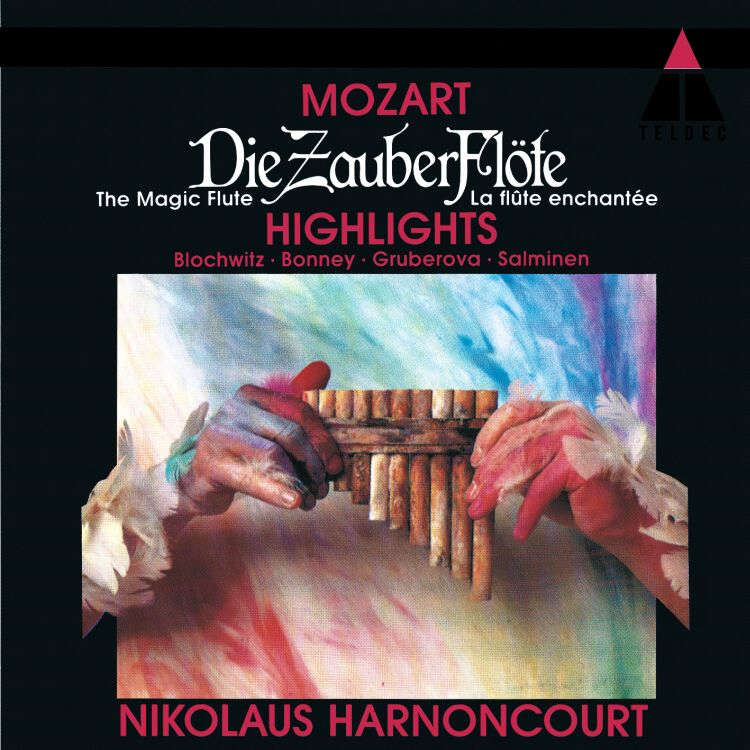 Mozart : Die Zauberfl?te (Highlights) / Harnoncourt, Bonney, Salminen