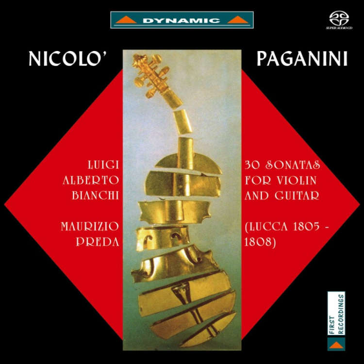 Nicolo Paganini: 30 Sonatas for violin and guitar (Sonate di Lucca 1805-1808) (2SACD)