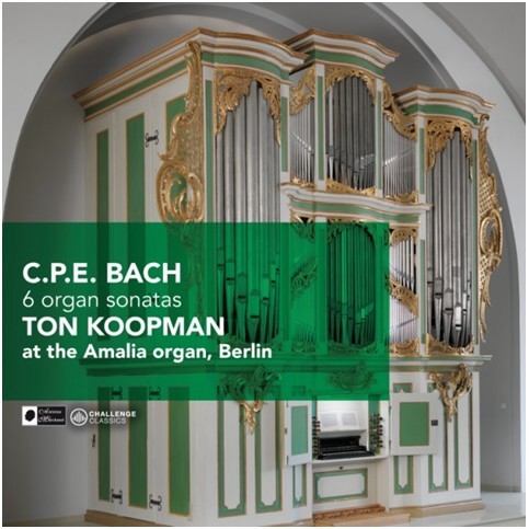 C.P.E. Bach: 6 organ sonatas / Ton Koopman
