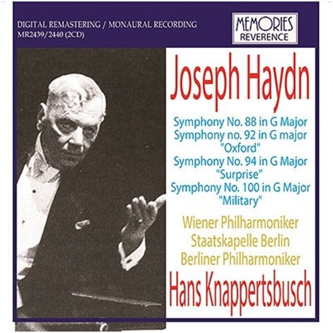 Knappertsbusch conducts Haydn symphony / Hans Knappertsbusch (2CD)