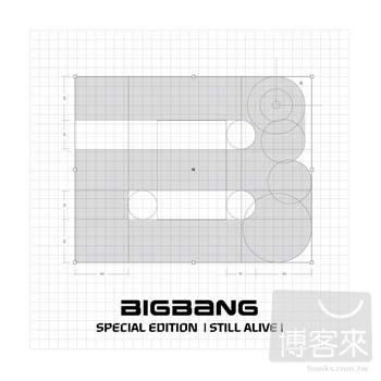 BIGBANG / SPECIAL EDITION [STILL ALIVE]台灣獨占限定盤+全球限定PVC IN式偶像夾（BIGBANG五人合體版） 