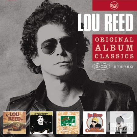 《紀念搖滾宗師》路瑞德 / 經典專輯全集 (5CD)(Lou Reed / Original Album Classics (5CD))