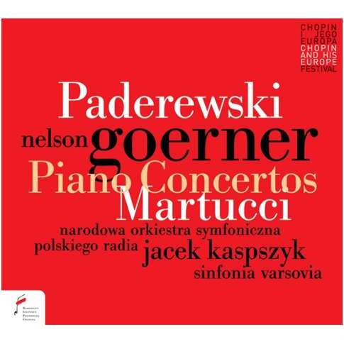 Paderewski and Martucci piano concertos / Goerner, Kaspszyk