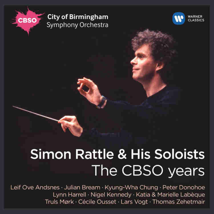 Simon Rattle & His Soloists - The CBSO Years / Sir Simon Rattle / City of Birmingham Symphony Orchestra (15CD)