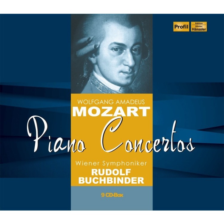 Mozart: Piano Concertos / Wiener Symphoniker, Rudolf Buchbinder (9CD)