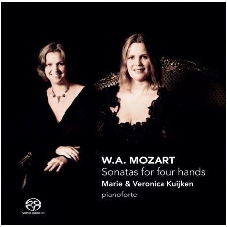 Mozart sonatas for four hands / Marie Kuijken, Veronica Kuijken (SACD)