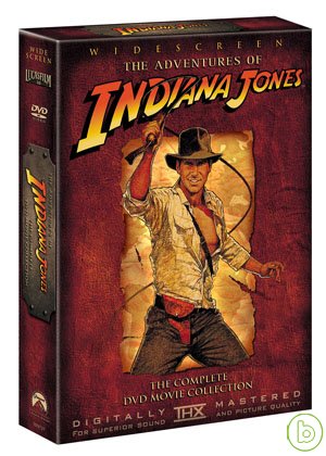 【印第安納瓊斯】四碟套裝系列 DVD Indiana Jones Box Set