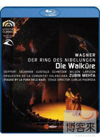 華格納：尼布隆根指環第一夜「女武神」/ 祖賓．梅塔(指揮)西班牙瓦倫西亞歌劇院管弦樂團 (藍光BD) WAGNER: Walkure / Mehta, Valencian Community Orchestra