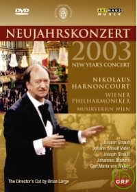 2003維也納新年音樂會 (NTSC) / 阿農庫爾（指揮）維也納愛樂管弦樂團 DVD New Year’s Concert 2003 / Nikolaus Harnoncourt