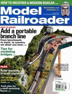 Model Railroader 8月號/2013 Model Railroader 8月號/2013