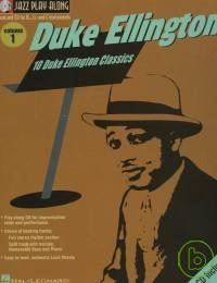 艾靈頓公爵爵士附伴奏CD樂譜 JAZZ PLAY ALONG#1 -DUKE ELLINGTON +CD